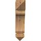 Ekena Millwork Legacy Arts & Crafts Rough Sawn Bracket, Western Red Cedar, 4"W x 14"D x 18"H BKT04X14X18LEC03RWR - alternate 4